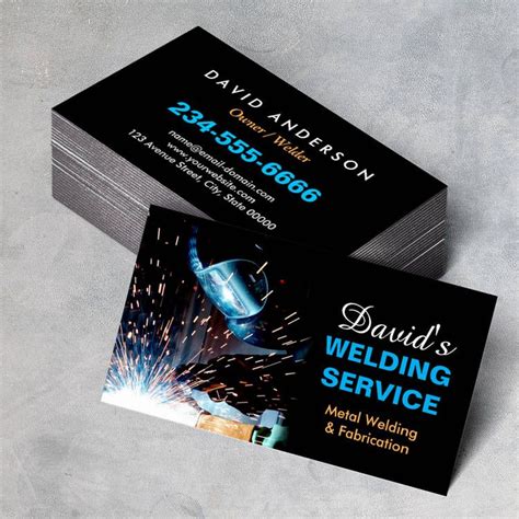 welding visiting card